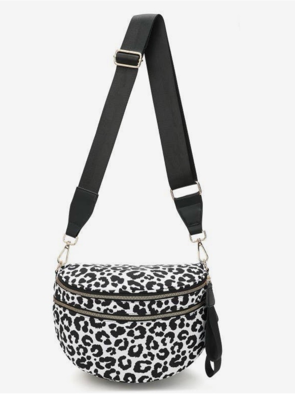 Leopard Print Crossbody Bum Bag
